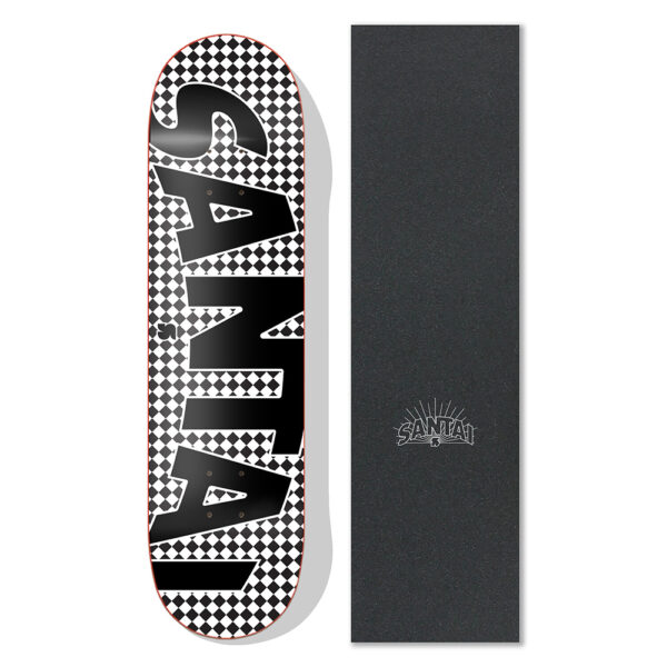 Santai Level 8.0" x 31.5" Skateboard Deck w/FREE Griptape