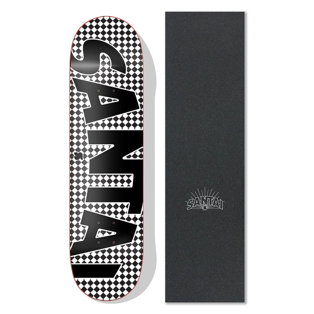 Santai Level 8.0" x 31.5" Skateboard Deck w/FREE Griptape