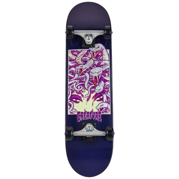 Creature Medusa 2 Mini 7.75" x 30.0" Complete Skateboard