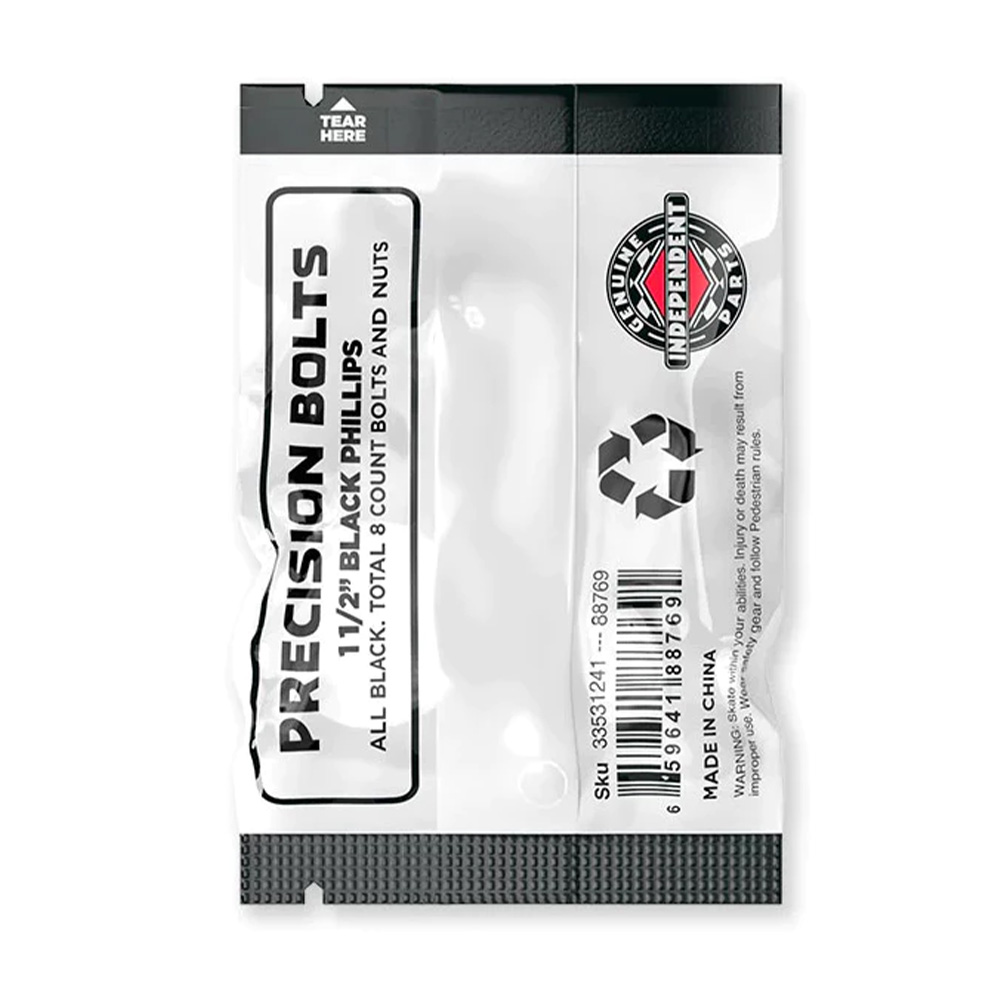 Second image of Independent Phillips 1.5" Black Skateboarding Hardware