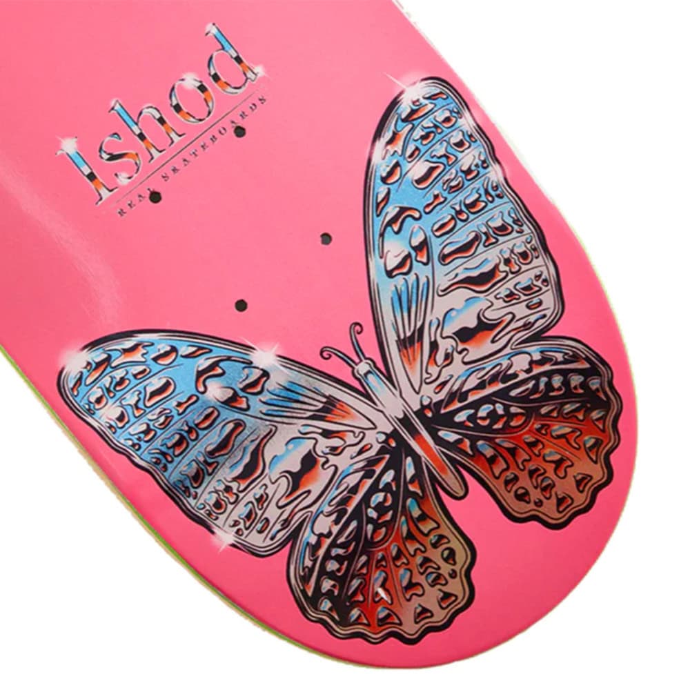 Second image of Real Ishod Mariposa *Twin Tail* 8.25" x 31.8" Skateboard Deck