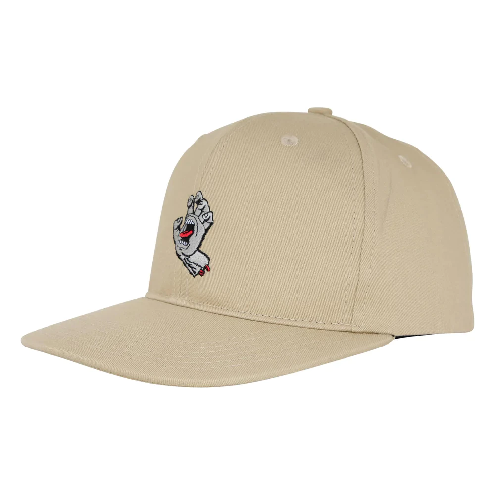 Santa Cruz Screaming Hand Structured Khaki Snapback