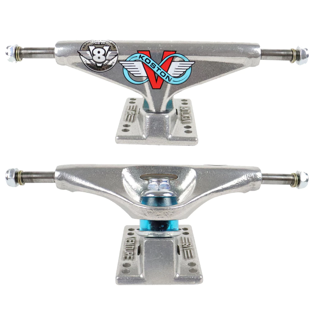 Venture V8 Polished Koston 5.6 Skateboarding Trucks