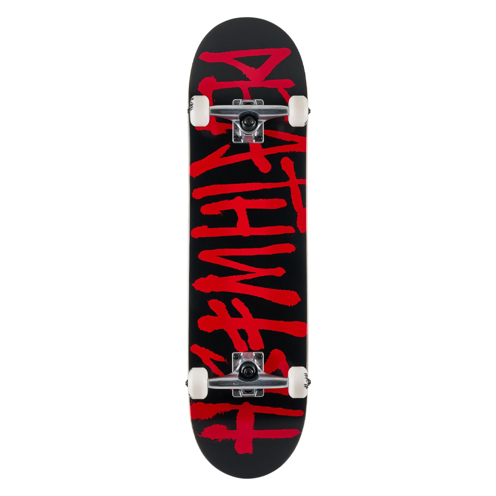 Deathwish Deathspray Black/Black 8.25" x 32.0" Complete Skateboard ()