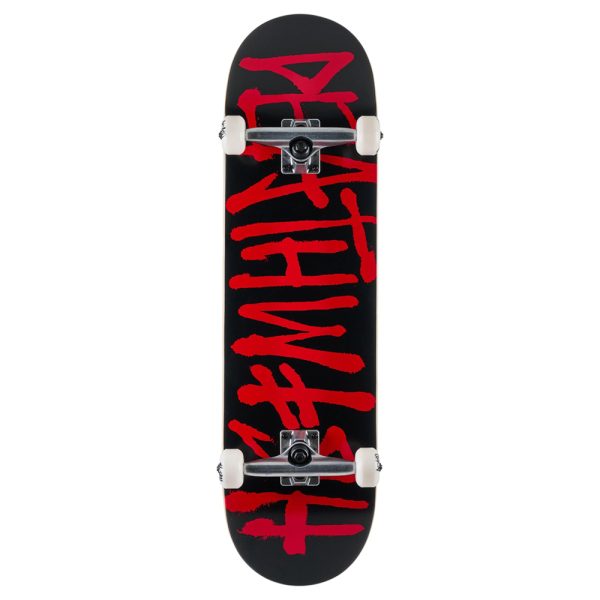 Deathwish Deathspray Black/Black 8.5" x 32.0" Complete Skateboard ()