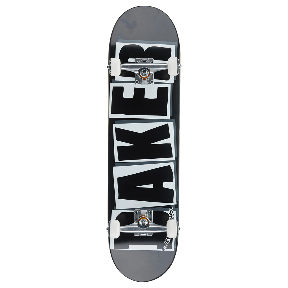 Baker Brand Logo Black 8.25" x 32.0" Complete Skateboard ()