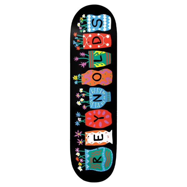 Baker Andrew Reynolds Pots & Flowers 8.5" x 32.0" Skateboard Deck (7011026)