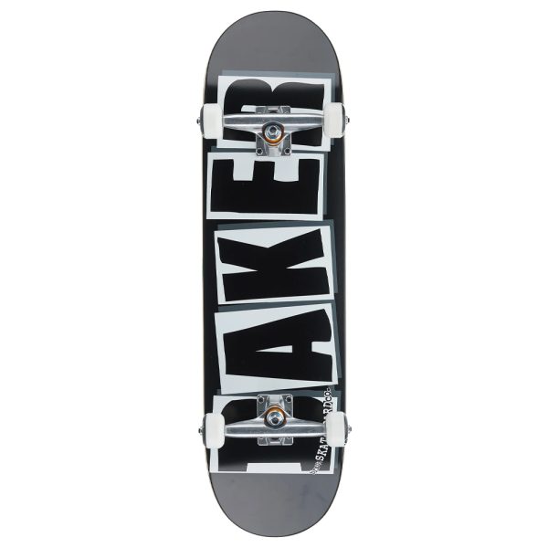 Baker Brand Logo Black 8.5" x 32.0" Complete Skateboard ()