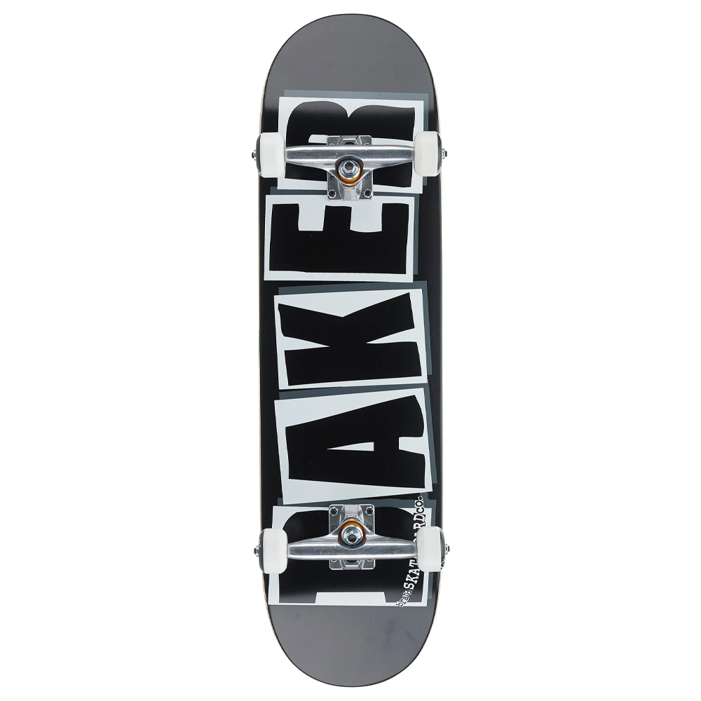 Baker Brand Logo Black 8.5" x 32.0" Complete Skateboard ()