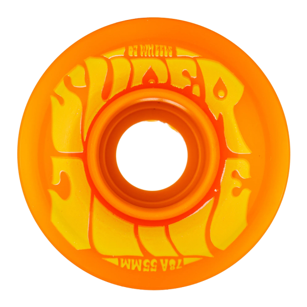 OJ Mini Super Juice Orange w/Yellow 55mm/78a Wheels (7550525)