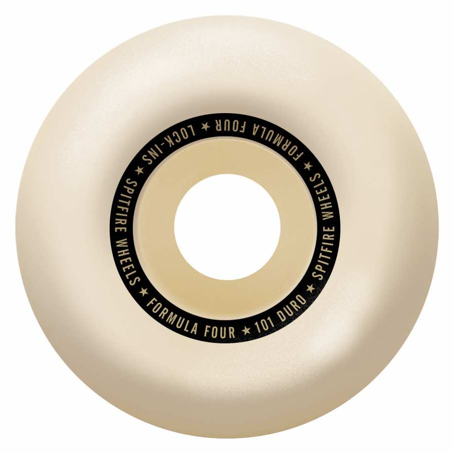 Second image of Spitfire Formula Four Lock-Ins 52mm/101a Skateboarding Wheels (7040925)