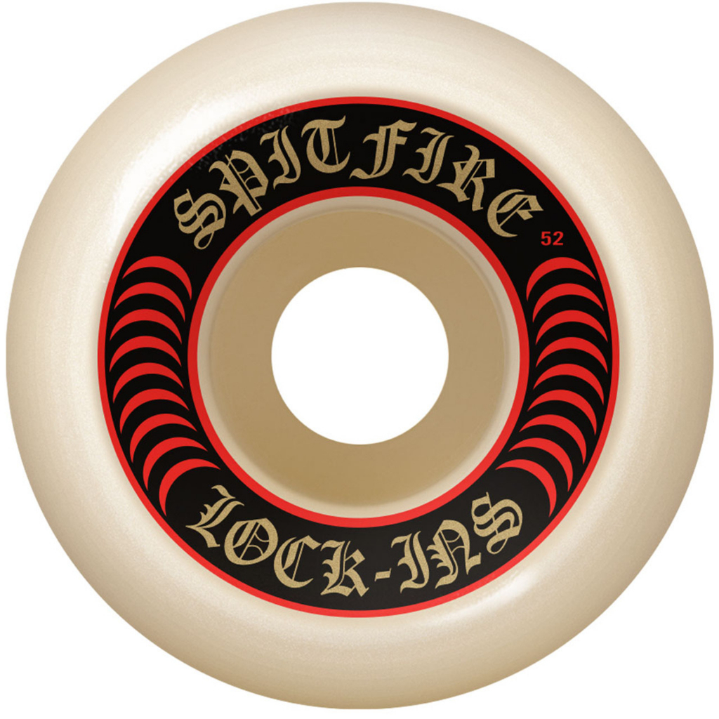 Spitfire Formula Four Lock-Ins 52mm/101a Skateboarding Wheels (7040925)