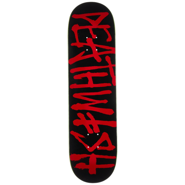 Deathwish Deathspray Black/Red 8.25" x 31.5" Skateboard Deck (7011026)