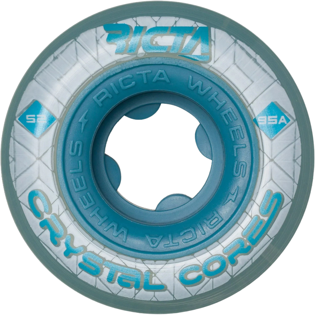 Ricta Crystal Cores 52mm/95a Skateboarding Wheels