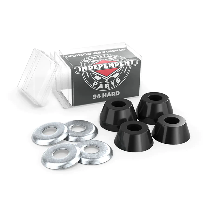 Independent Standard Conical Hard 94a Black Bushings (7221026)