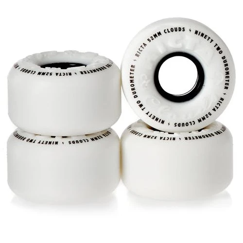 Second image of Ricta Clouds Black 52mm/92a Skateboarding Wheels (7131026)
