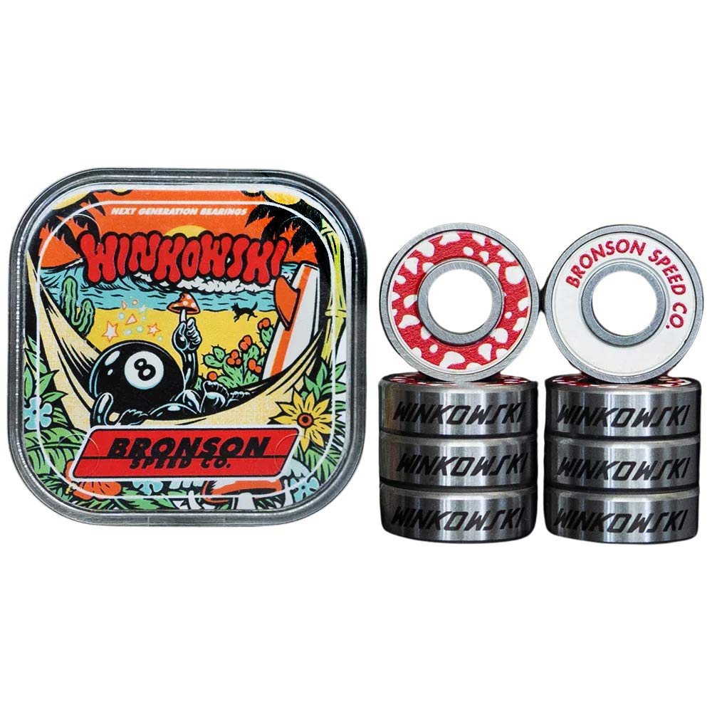 Bronson Speed Co. Erick Winkowski Pro G3 Skateboarding Bearings (7381026)