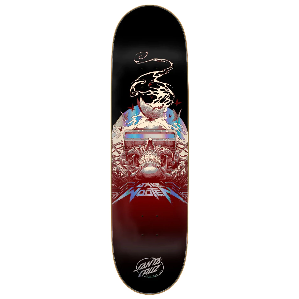 Santa Cruz Jake Wooten Cyber VX 8.5" x 32.2" Skateboard Deck (7101026)